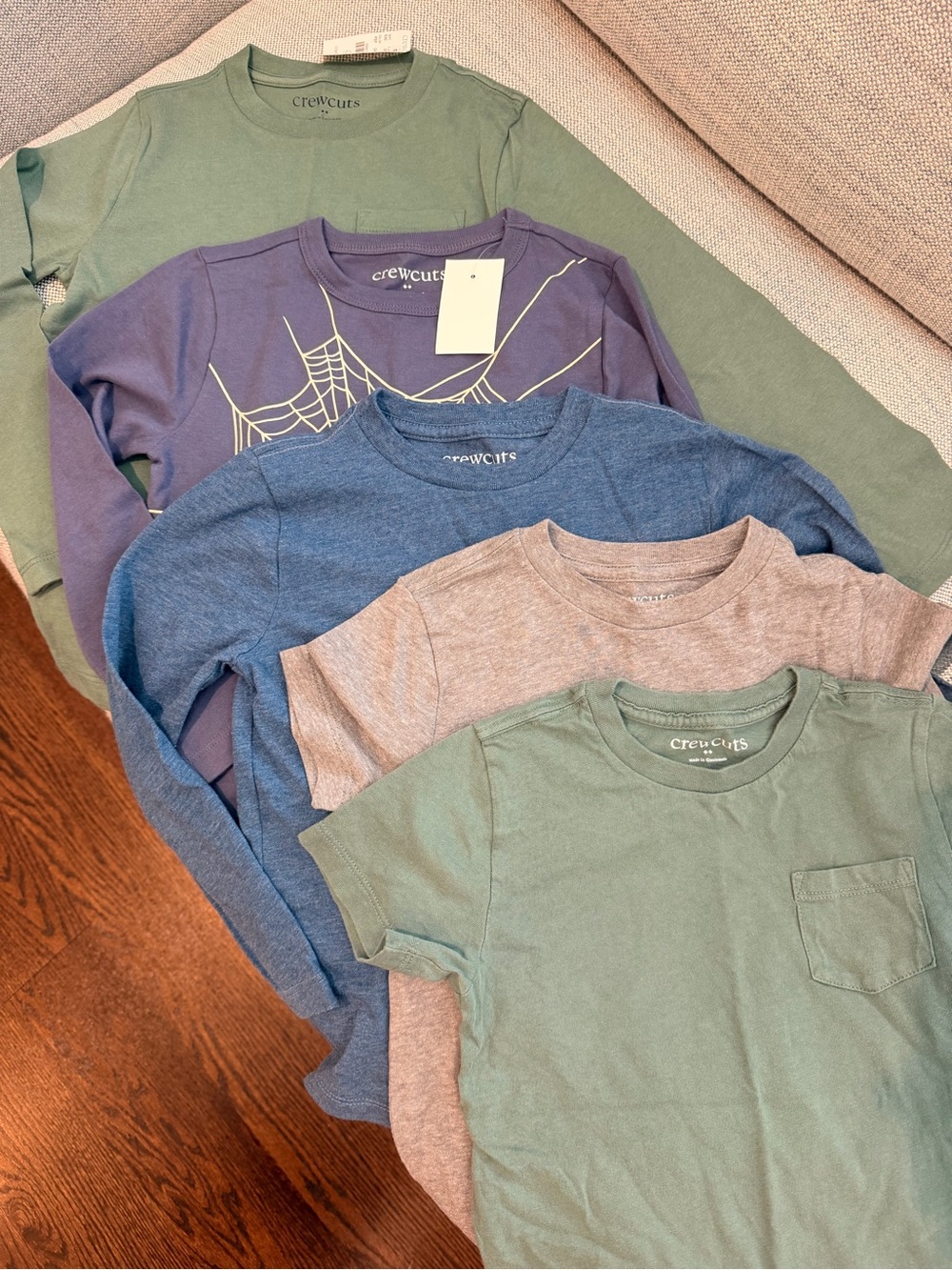 J.Crew Factory Fall Weather T-Shirt Bundle - Short Sleeve and Long Sleeve